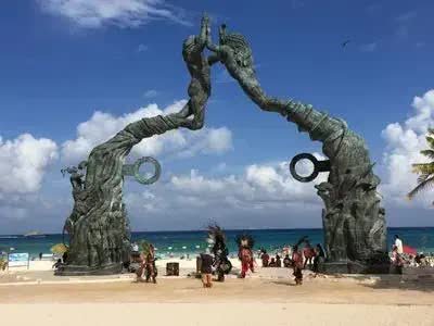 Scenic view of Playa Del Carmen, Riviera Maya - ideal destination for your private transfer