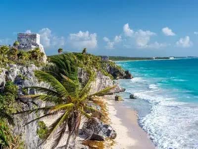 Scenic view of Tulum, Riviera Maya - ideal destination for your private transfer